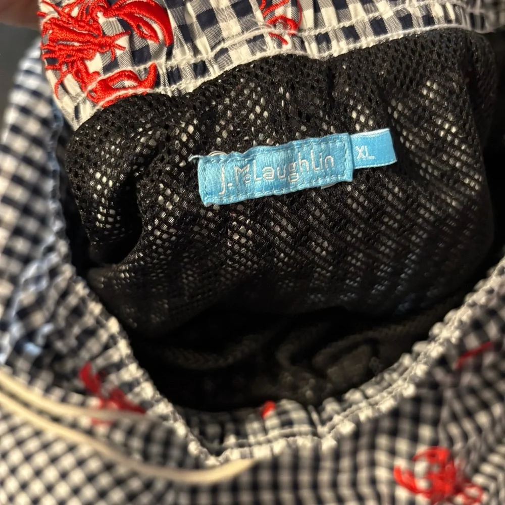 Preppy Coastal Old money J.McLaughlin Men’s Swim Trunks  XL *2 for 20*